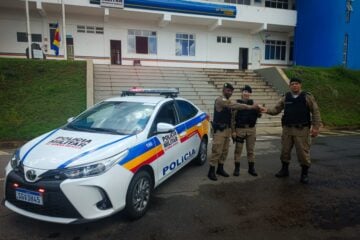 Batalhão da Polícia Militar em Itabira recebe novo veículo