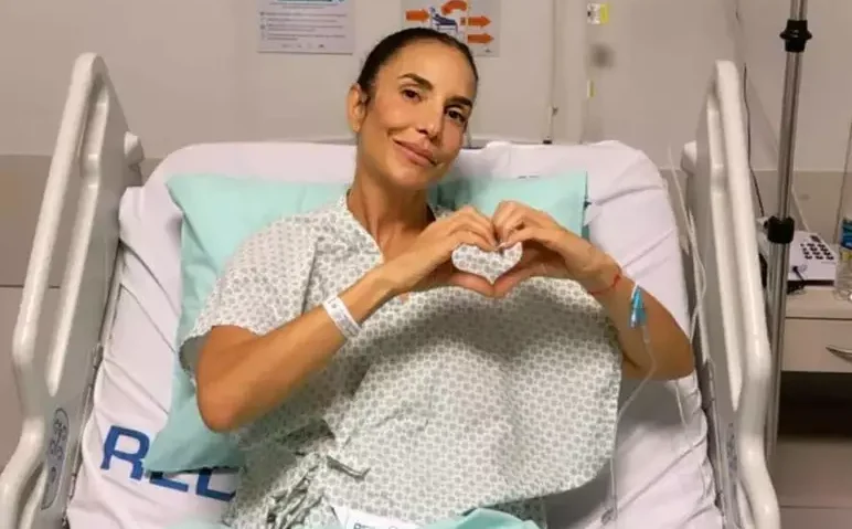 Ivete Sangalo recebe alta do hospital após pneumonia