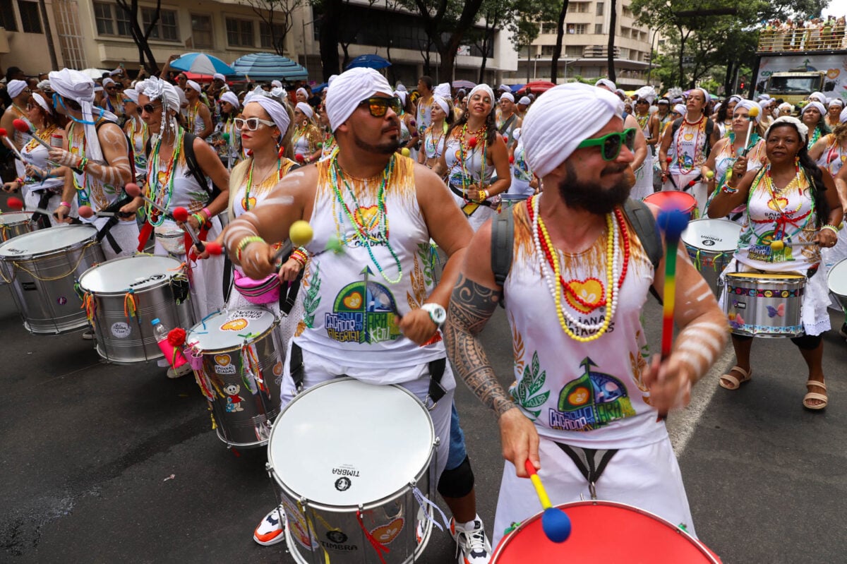 baianas ozadas no carnaval de belo Horizonte