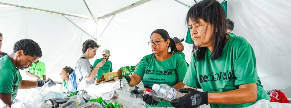 Quase 30 toneladas de materiais recicláveis são coletados durante o Carnaval de BH