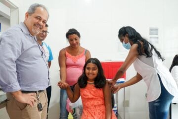 Santa Maria de Itabira inicia vacinação de crianças contra a Dengue 