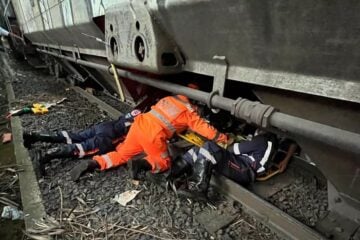 Homem é atropelado por trem em Uberaba