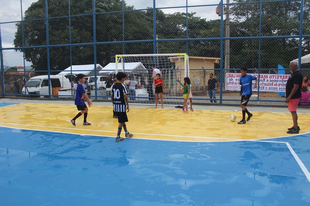 Quadra do Pará é entregue revitalizada à comunidade: "a importância social de um espaço desse é algo magnífico", afirma Marco Lage