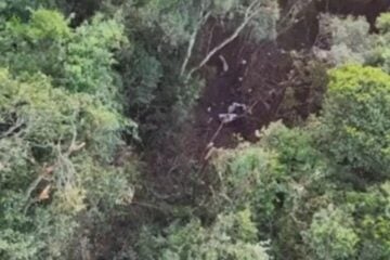 Localizados destroços de avião que caiu na Serra do Japi, em São Paulo