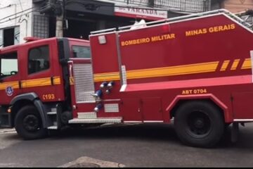 Princípio de incêndio em churrasqueira assusta funcionários do Restaurante Varanda