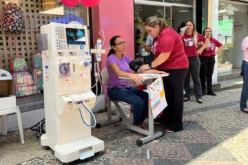 Saúde: HNSD realiza ação no Centro de Itabira para conscientizar sobre a prevenção às doenças renais