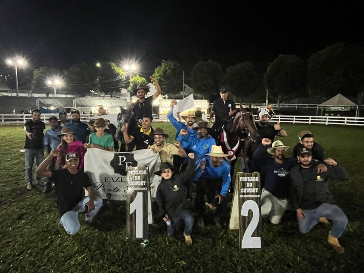 Concurso de Marcha reúne animais de qualidade na cavalgada de São Gonçalo do Rio Abaixo