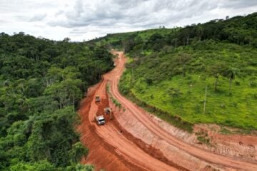 Obra na estrada entre a comunidade do Una e a BR-381 está em fase final