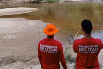 Bombeiros localizam a segunda vítima de afogamento no rio Santo Antônio em Ferros