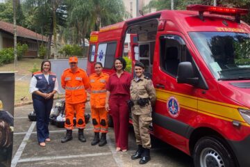 Corpo de Bombeiros de Itabira recebe nova viatura e equipamentos