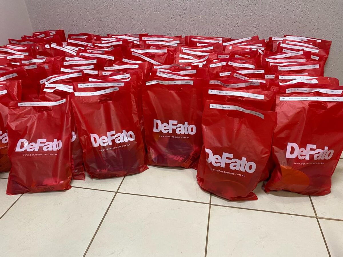 Atenção: kits da corrida DeFato Saúde - HNSD 165 Anos serão entregues na quarta e quinta-feira