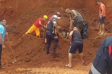 Soterramento em obra deixa vítima fatal em Itajubá, no Sul de Minas