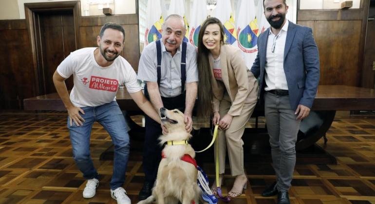 Agora é lei: animais podem visitar tutores em hospitais de Belo Horizonte