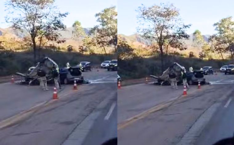 Acidente no Viaduto das Almas deixa duas pessoas mortas