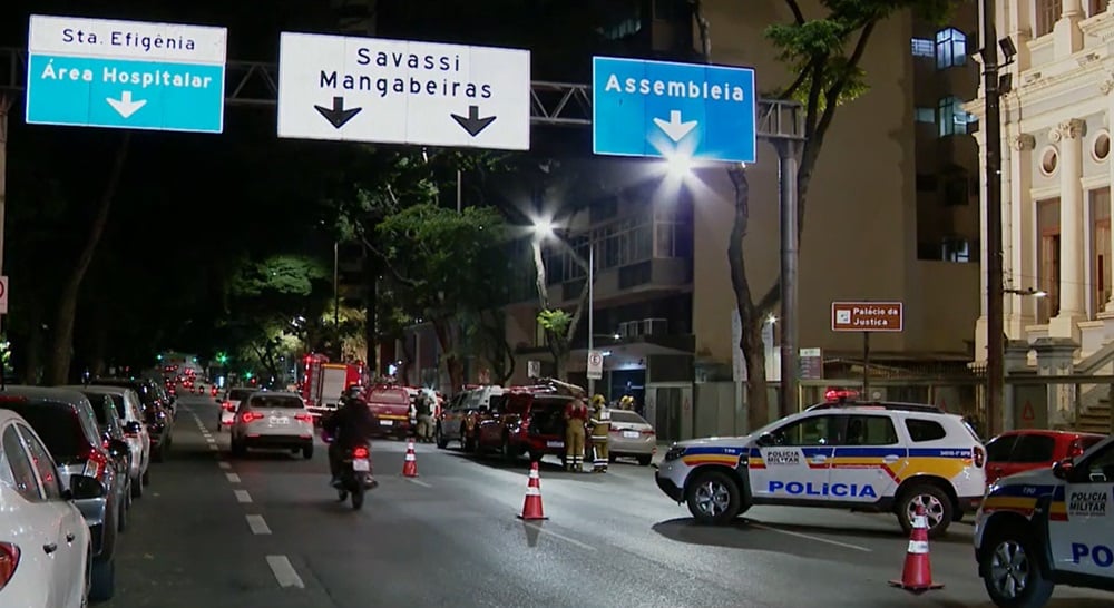 Incêndio atinge apartamento no Centro de Belo Horizonte e policial militar morre carbonizado