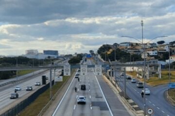 Obras de segurança viária chegam à LMG-800, acesso ao Aeroporto de Confins