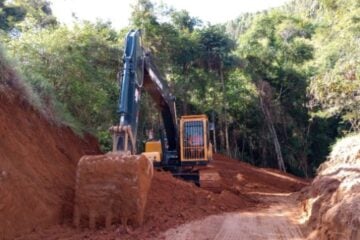 Começa a recuperação do pavimento em dois trechos de rodovias, na Zona da Mata