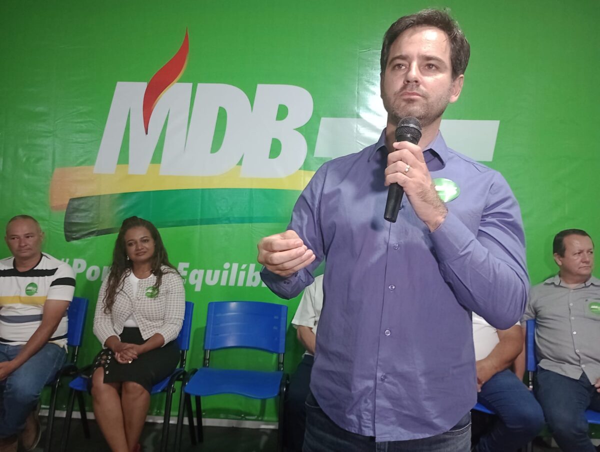 Na noite desta segunda-feira, convenção partidária do MDB deve oficializar Neidson como candidato a prefeito de Itabira