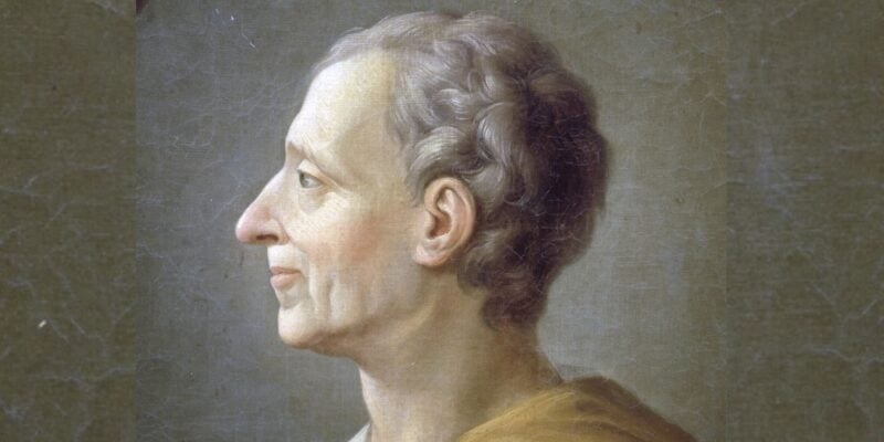 Montesquieu não conhece o Brasil, mas reconhece