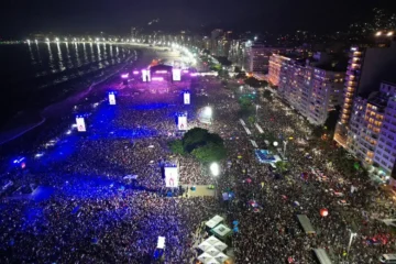 Show de Madonna reuniu cerca de 1,6 milhão de pessoas em Copacabana