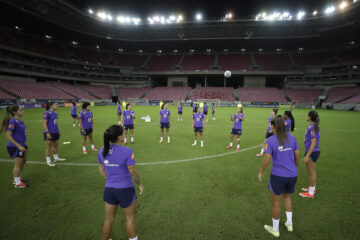 Seleção feminina reencontra Jamaica em amistoso na Arena de Pernambuco neste sábado