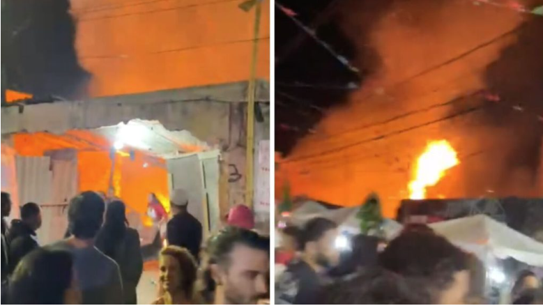 Festa Junina no Aglomerado da Serra é interrompida por incêndio em BH