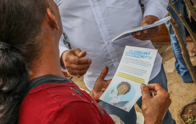 Equipe da FGV realiza cadastramento volante em Barão de Cocais; saiba o cronograma