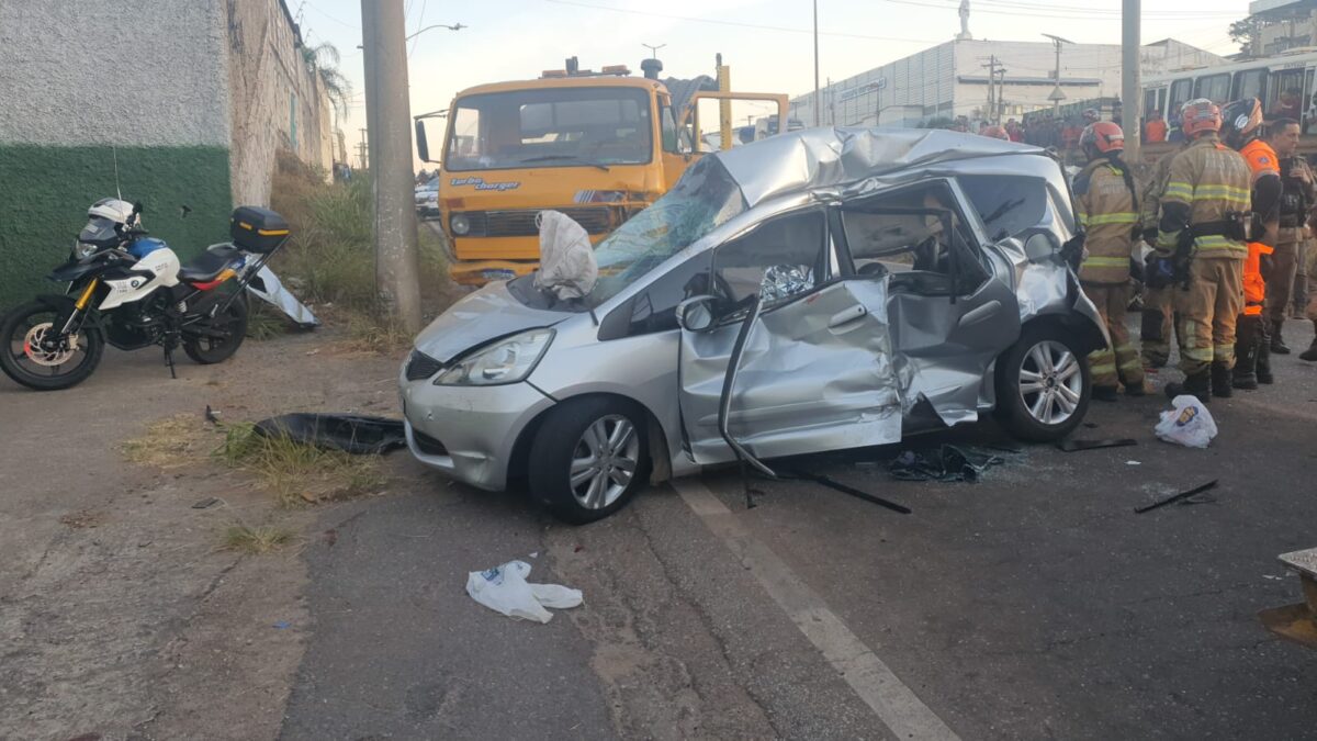 acidente no Anel Rodoviário