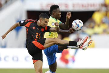 Brasil reforça desencanto, empata com a Colômbia e pega o Uruguai nas quartas da Copa América; assista aos gols da partida