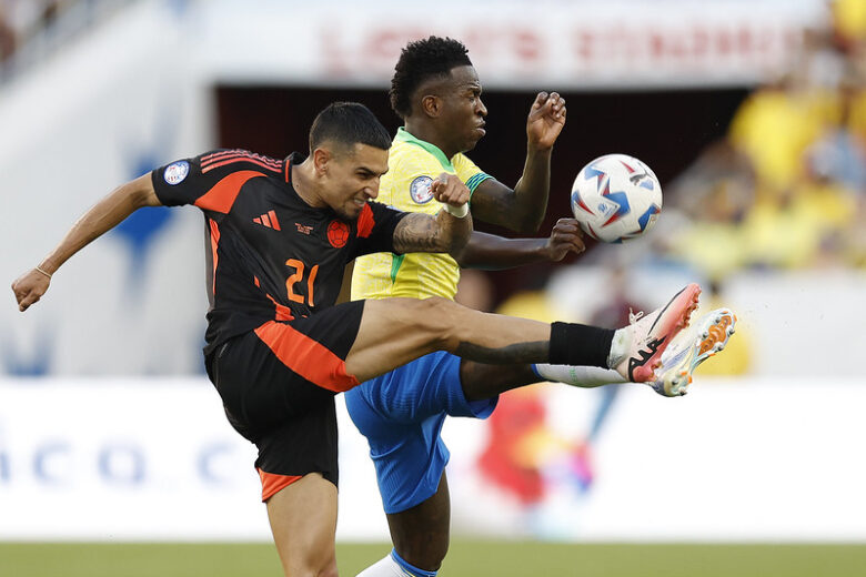 Brasil reforça desencanto, empata com a Colômbia e pega o Uruguai nas quartas da Copa América; assista aos gols da partida