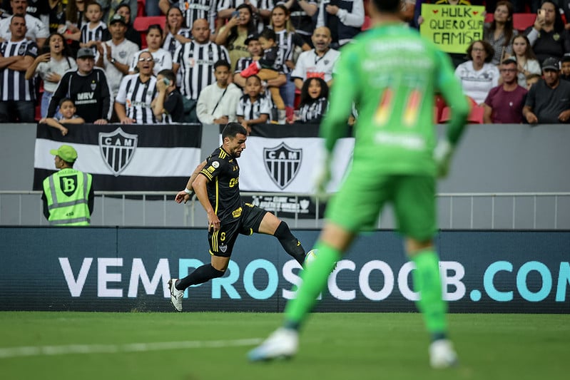 Junior Alonso marca em reestreia, mas Atlético fica só no empate com o Juventude; assista aos melhores momentos