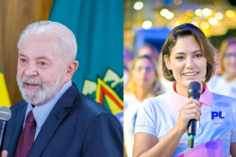 E se a eleição para presidente fosse hoje? Pesquisa aponta Lula e Michelle Bolsonaro empatados numa eventual disputa