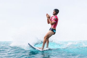 Surfe masculino é adiado novamente na Olimpíada; disputa feminina é mantida para esta quarta-feira