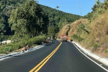 Rodovias que dão acesso ao Pico da Bandeira passam por obras de infraestrutura