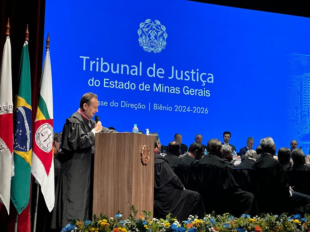 Desembargador Luiz Carlos Corrêa Junior toma posse como presidente do Tribunal de Justiça de Minas Gerais