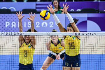 Vôlei feminino estreia com vitória tranquila nos Jogos Olímpicos de Paris