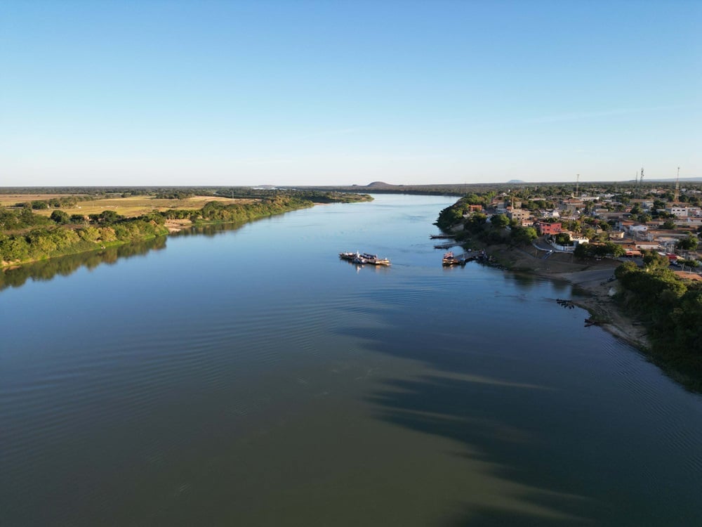 Ponte será construída sobre o Rio São Francisco, entre as cidades de Manga e Matias Cardoso