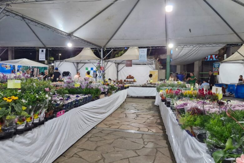 Tradicional Festival de Flores enfeita o centro de Ipatinga