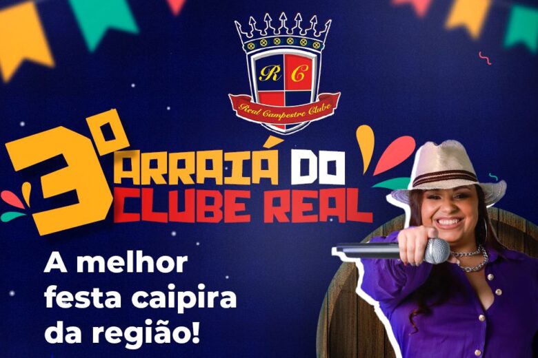 Itabira: Carol Muniz se apresenta no 3º Arraiá do Clube Real; saiba mais