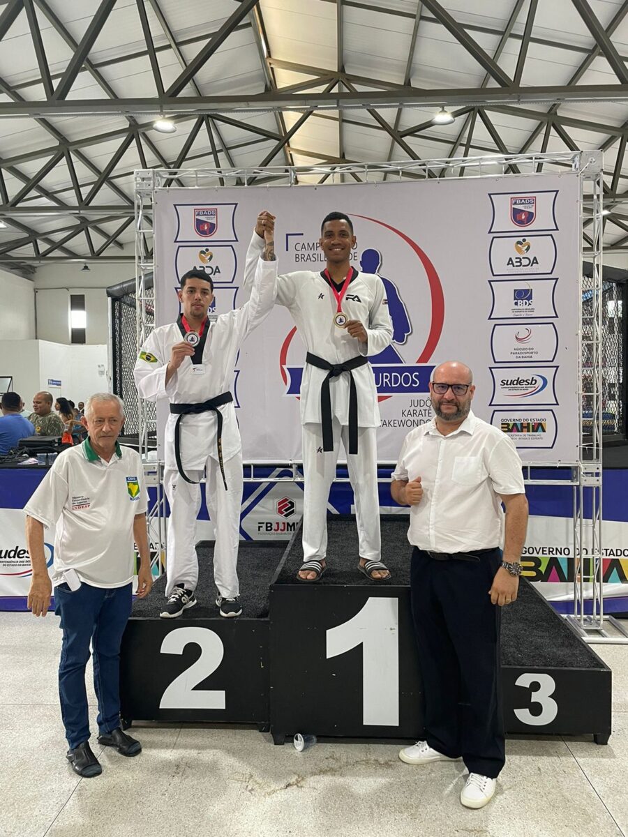 Taekwondo: Samuel Dreyffus vence o Campeonato Brasileiro de Surdos e conquista vaga para o Panamericano