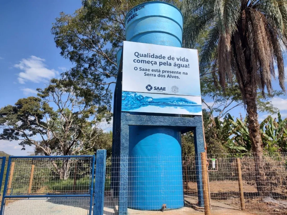 Saae inaugura novo sistema de captação e distribuição de água na Serra dos Alves