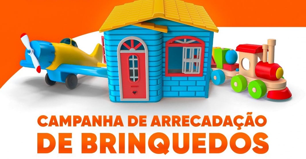 Associação Crianças do Amanhã e Instituto Social Actus fazem parceria para arrecadação de brinquedos