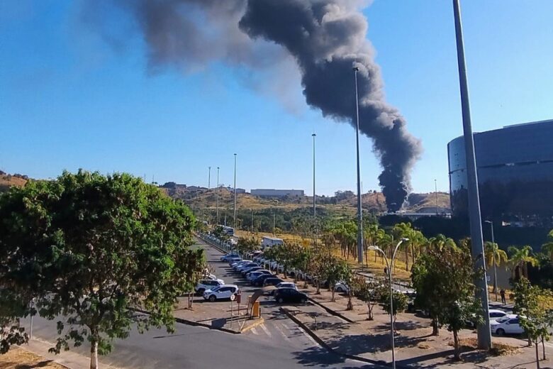 Belo Horizonte: incêndio atinge a Cidade Administrativa na manhã desta quinta-feira