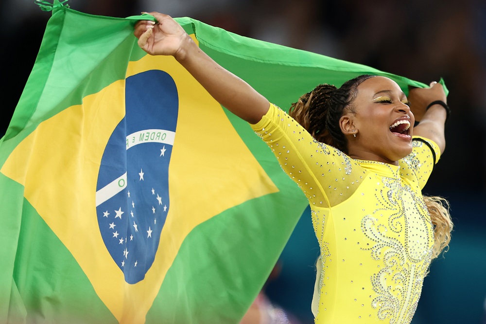 Rebeca Andrade está a duas medalhas de quebrar mais recordes na Olimpíada; saiba quais