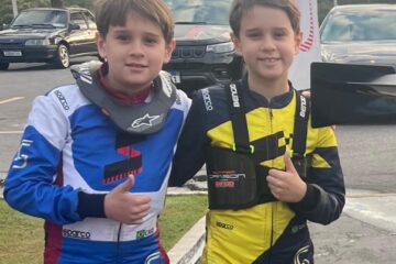 Itabiranos Caio e Davi Serodio disputam a abertura do Campeonato Mineiro de Kart neste sábado