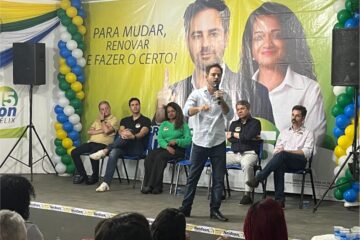 Bernardo Mucida anuncia apoio à candidatura de Neidson Freitas para prefeito de Itabira