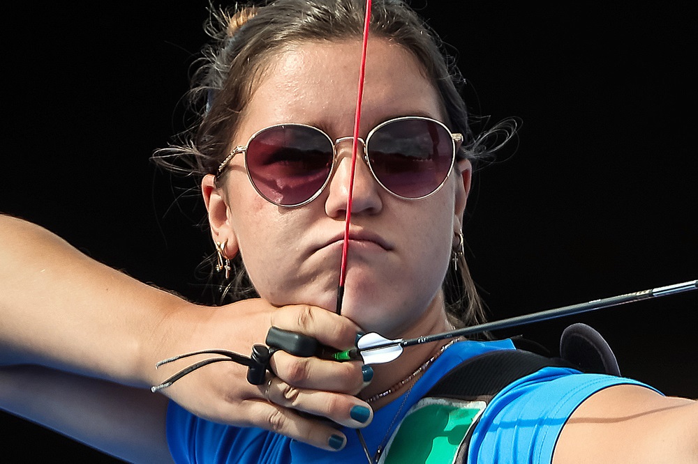 Ana Luiza Caetano encerra participação olímpica com a 9ª colocação no tiro com arco