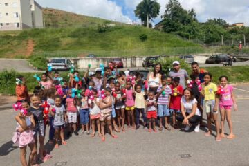 Projeto Alimentando Sorrisos recebe doações para realizar tarde de lazer em Itabira; saiba como ajudar