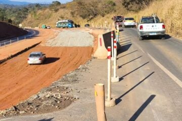 BR-381 terá nova interdição neste sábado para detonação de rochas em São Gonçalo do Rio Abaixo