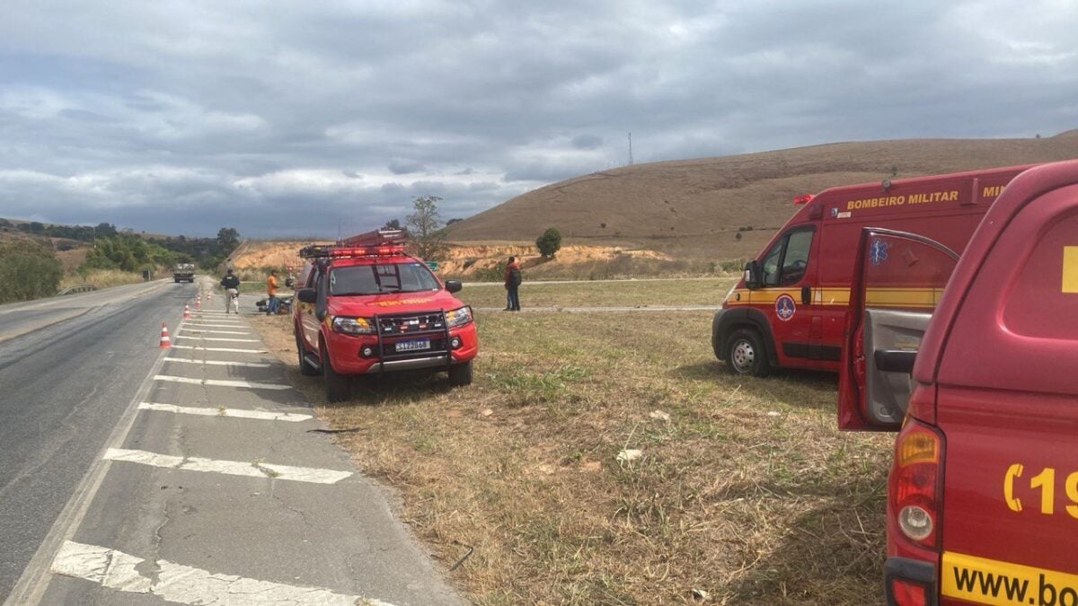 Soldado do Corpo de Bombeiros morre em acidente na BR-116, em Governador Valadares